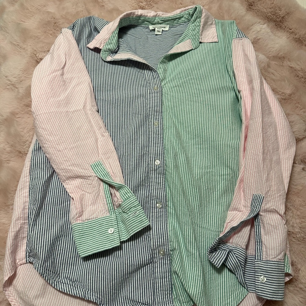 beachlunchlounge Multicolor Striped Shirt